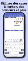 Planner Hebdomadaire - Note capture d'écran 2