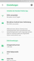2 Schermata DISA for Android (Callthrough)