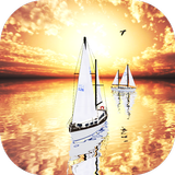 Trial Ocean 360 3D HD LWP أيقونة