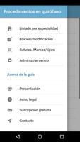 Procedimientos en quirófano screenshot 1