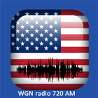 WGN radio 720 AM News App Chicago アイコン