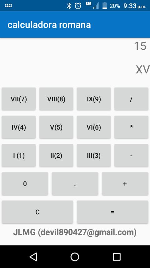 Calculadora de números romanos APK for Android Download