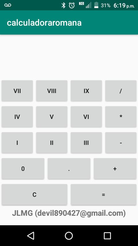 Descarga de APK de Calculadora de números romanos para Android
