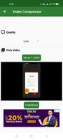 Instant video compressor स्क्रीनशॉट 1