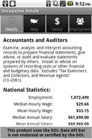برنامه‌نما Labor Wage Statistics عکس از صفحه