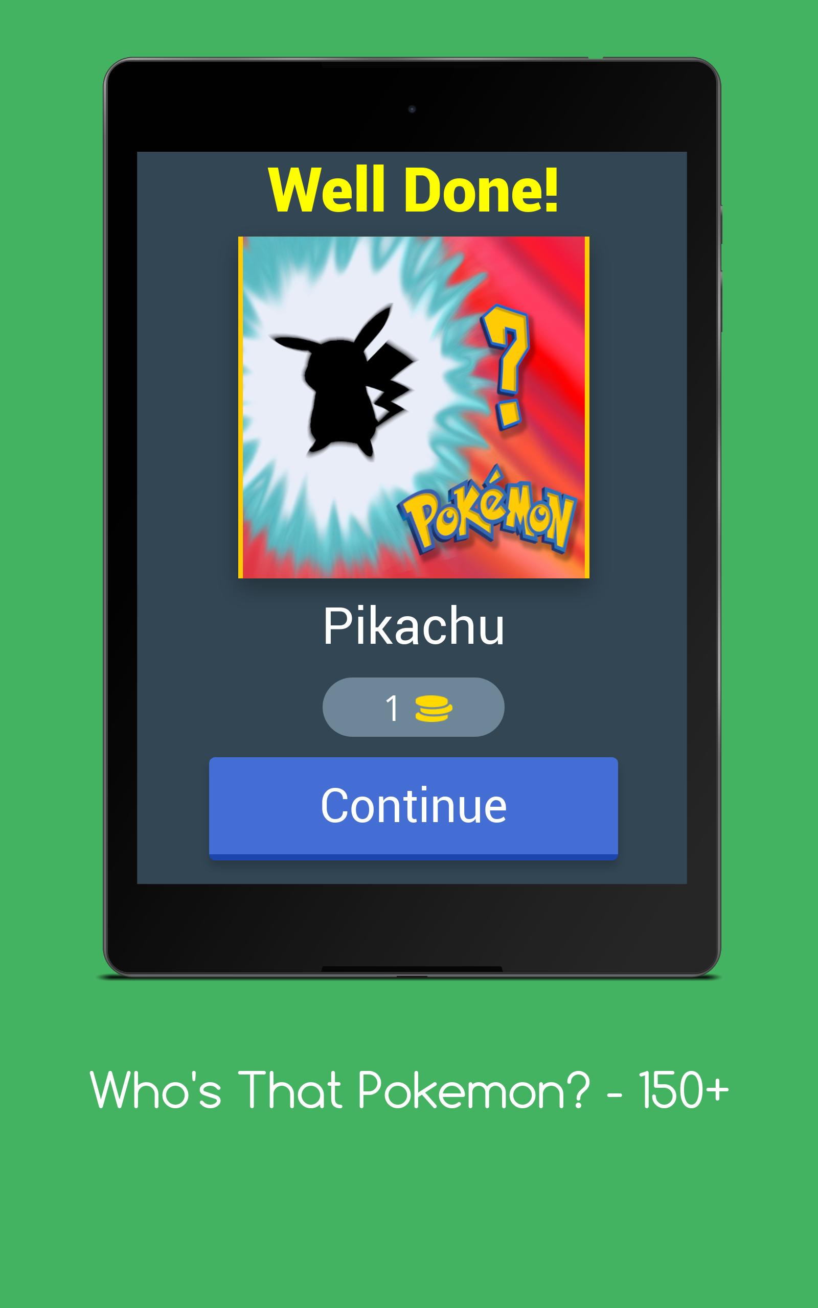 Whos That Pokemon Quiz For Android Apk Download