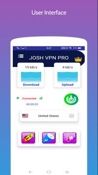 Josh VPN Pro - FREE & Secure World Best VPN 2021 screenshot 1