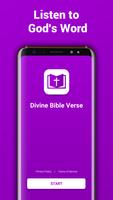 Divine Bible Verse plakat