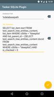 Tasker SQLite Plugin الملصق