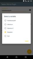 Tasker SQLite Plugin تصوير الشاشة 1