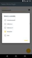 Tasker SQLite Plugin capture d'écran 1