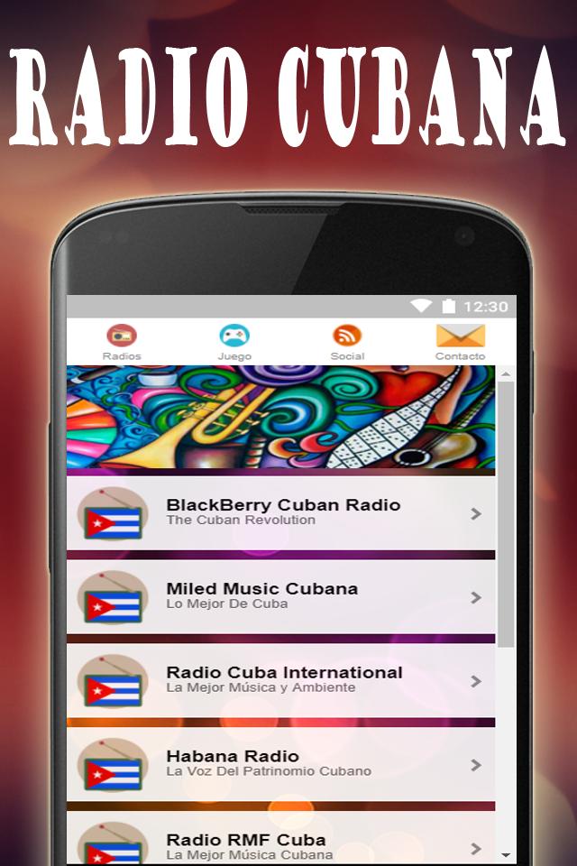 Emisoras De Radio Cubanas APK für Android herunterladen
