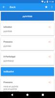 2 Schermata Finnish Conjugation
