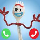 Forky fake call aplikacja