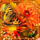 Autumn Flowers and Butterflies aplikacja