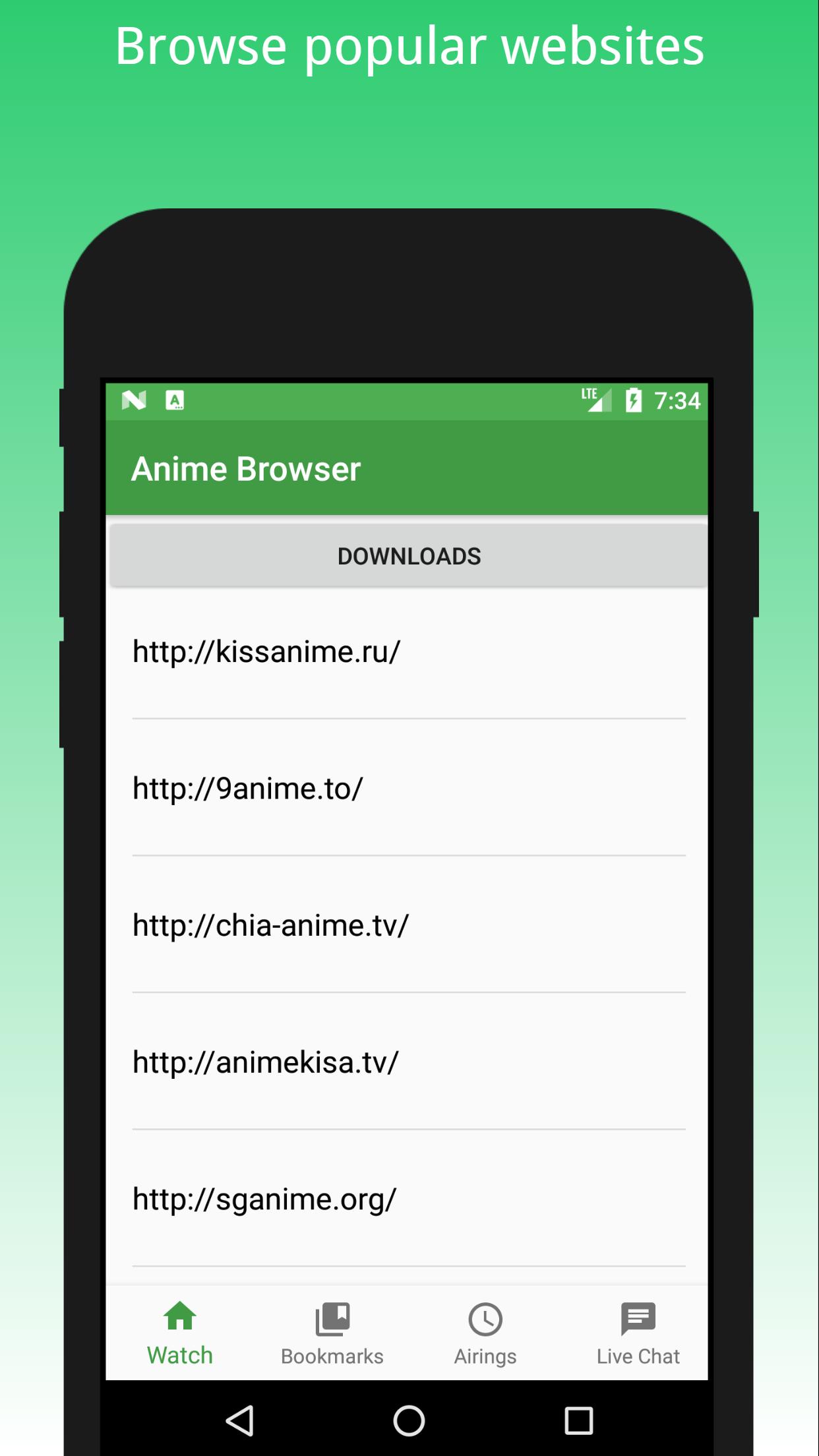 Anime Websites For Mobile