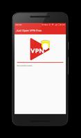 Just Open VPN Plakat