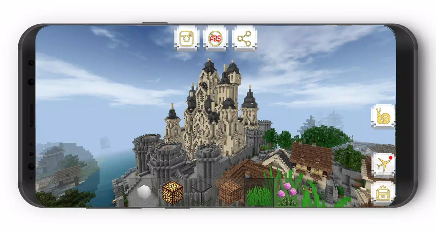 Castle of Mine Block Craft APK + Mod for Android.