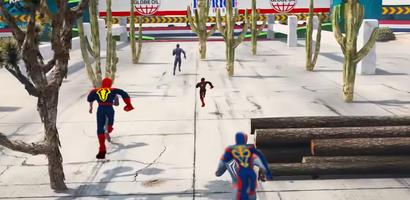 Spider Hero Transform Shift 3D الملصق