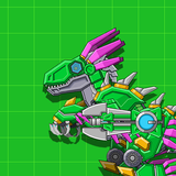 Velociraptor Rex Dino Robot 아이콘