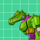 Robot Crocodile Toy Robot War icône