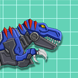 Robot Dino T-Rex Attack simgesi