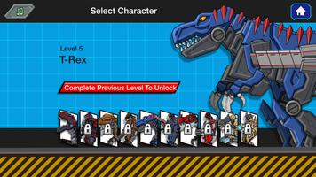 Robot Dino T-Rex Attack پوسٹر