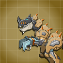 Desert T-Rex Robot Dino Army APK