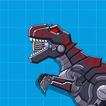 Robot Dinosaur Black T-Rex