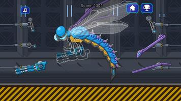 Poster Robot Jurassic Dragonfly