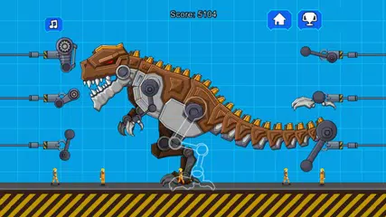 Download do APK de Robot Dinosaur Black T-Rex para Android