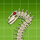 Brontosaur Dino Fossils Robot 아이콘