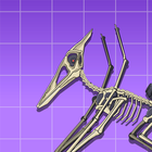 Pterosaur Dino Fossils Robot icône