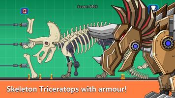 Triceratops Dino Fossil Robot تصوير الشاشة 1