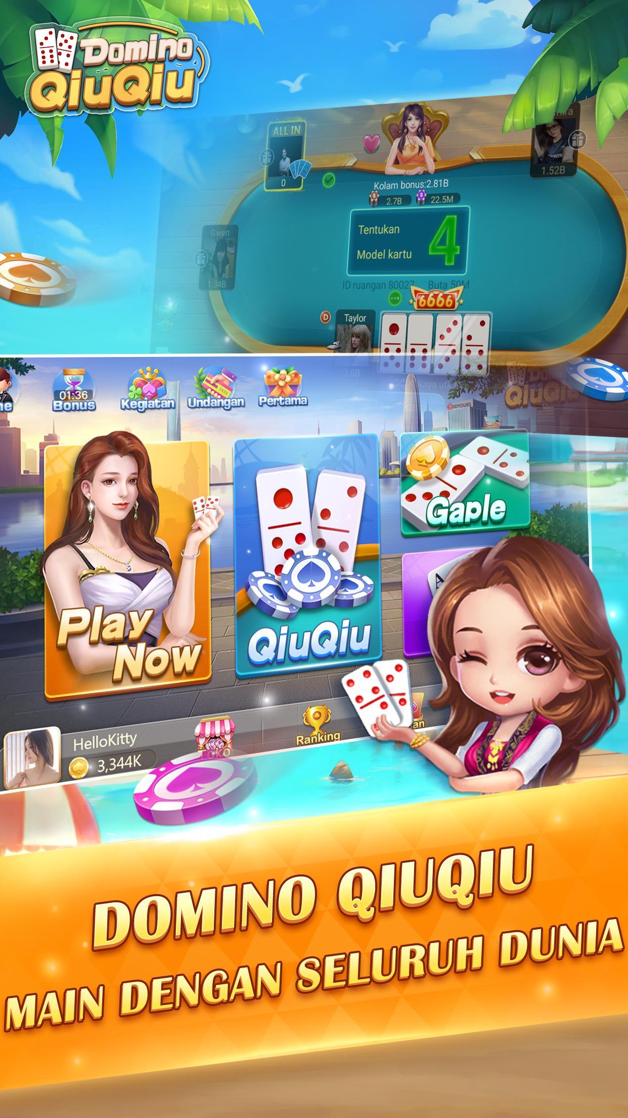Cara Main Domino Qiuqiu Bersama Teman - Berbagai Permainan