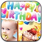 Happy Birthday Photo Editor आइकन