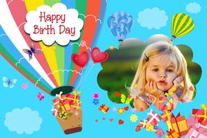 Happy Birthday Photo Editor capture d'écran 3