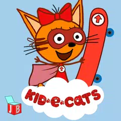 Kid-E-Cats Skateboard Racing Icon