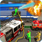 Burning Metro Train-Emergency Fire Engine Driver icône