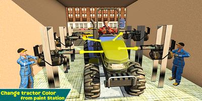 Tractor Wash Service - Farming Simulator ảnh chụp màn hình 1