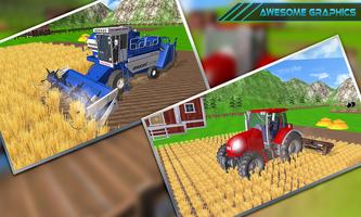 US Farming Agriculture Simulator -Tractor Trolley ảnh chụp màn hình 3