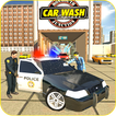 Police Car Parking - Smart Gas Guzzler Wash