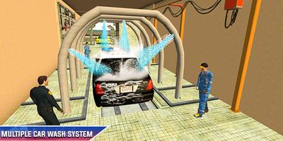 Police Car Parking - Smart Gas Guzzler Wash تصوير الشاشة 1