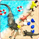 Crocodile Family Beach & City Attack 2019 APK