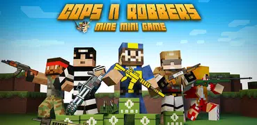 Cops N Robbers:Pixel Craft Gun