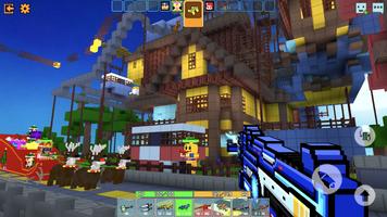 Cops N Robbers:Pixel Craft Gun syot layar 1