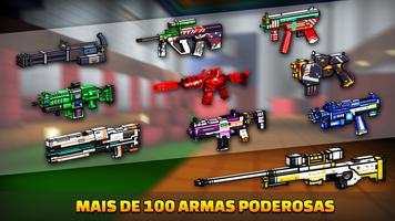 Cops N Robbers:Pixel Craft Gun imagem de tela 2