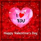 Valentine Day Special Greeting Zeichen