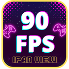 90 fps with iPad View BGMI آئیکن