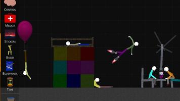 Stickman Ragdoll Playground imagem de tela 1